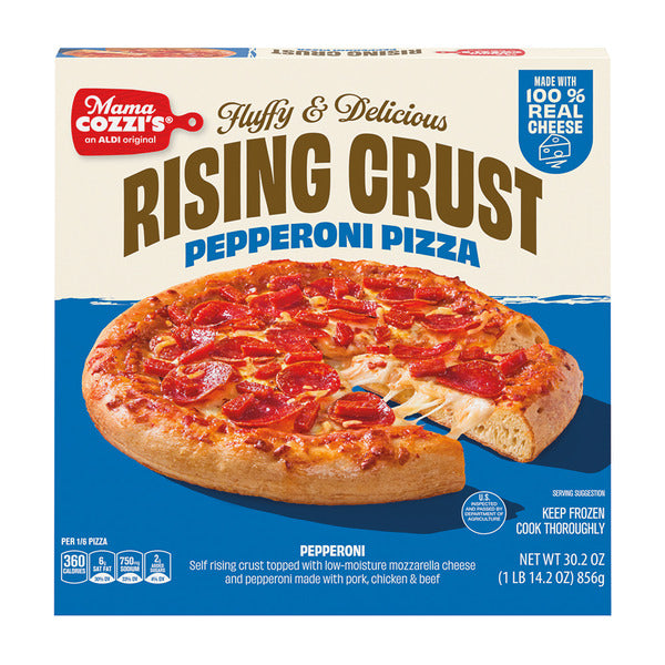 Mama Cozzi's Pizza Kitchen Rising Crust Pepperoni Pizza 29.75 oz