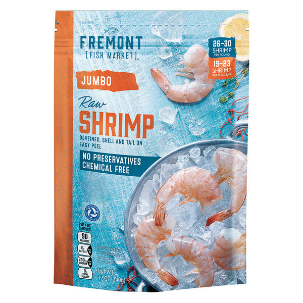 Fremont Fish Market Jumbo Raw Shrimp 12 oz