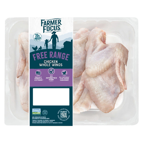Farmer Focus NAE FP Whole Chicken Wings 2.75 lb