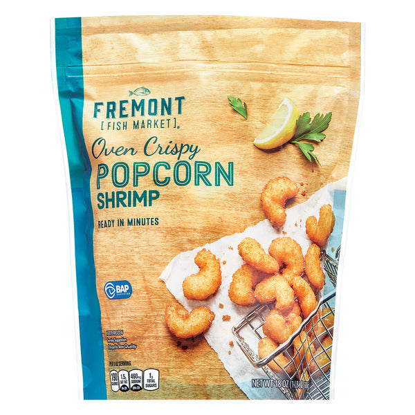 Fremont Fish Market Oven Crispy Popcorn Shrimp 18 oz