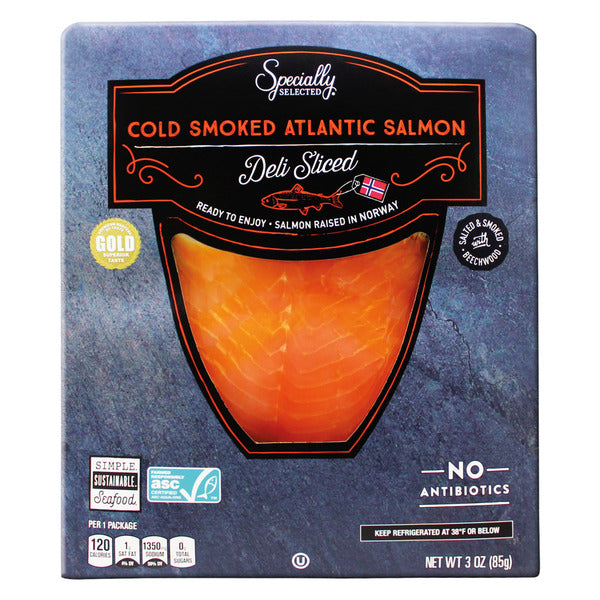 Specially Selected Cold Smoked Salmon 3 oz