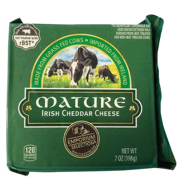 Emporium Selection Mature Irish Cheddar Cheese 7 oz