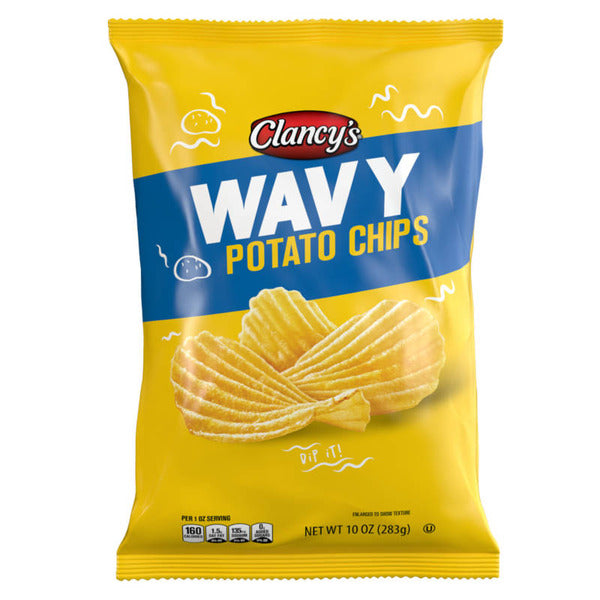 Clancy's Wavy Potato Chips 10 oz