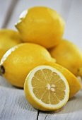 10 Fresh Lemons Nice and Delicious