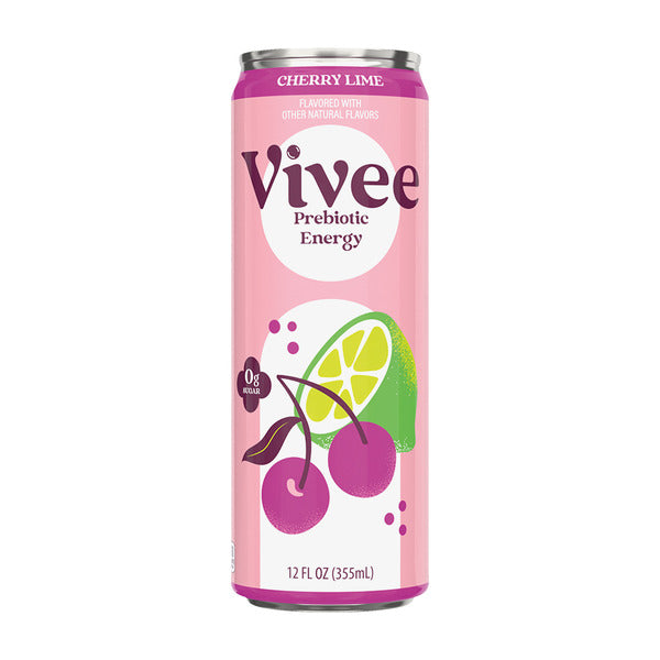 Summit Zero Sugar Cherry Lime Prebiotic Energy Drink 12 fl oz