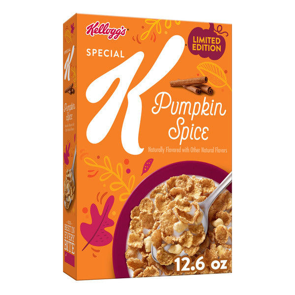 Kellogg's Pumpkin Spice Special K Cereal 12.6 oz