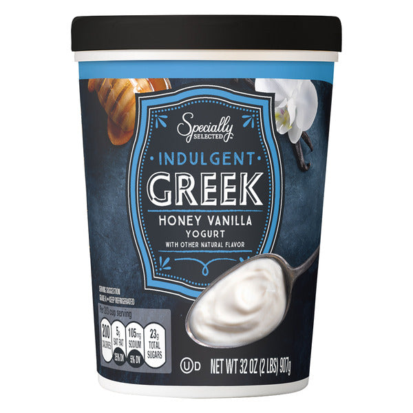 Specially Selected Honey Vanilla Indulgent Greek Yogurt 32 oz