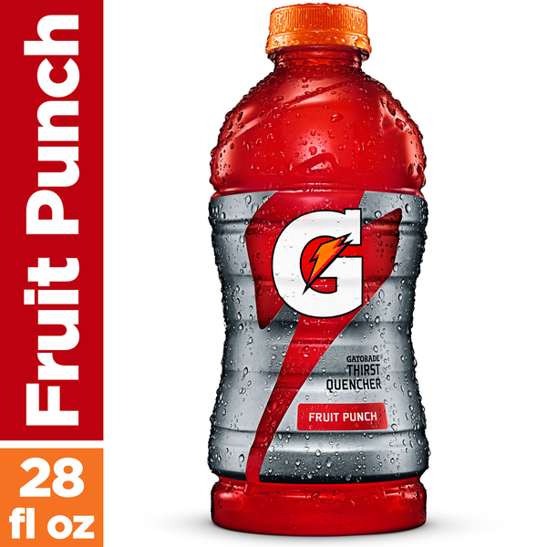 Gatorade Fruit Punch Zero Sugar Sports Drink 28 fl oz