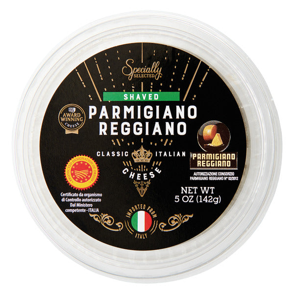 Specially Selected Shaved Parmigiano Reggiano Cheese 5 oz