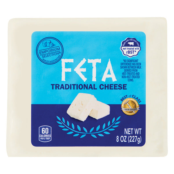 Emporium Selection Traditional Feta Cheese Block 8 oz