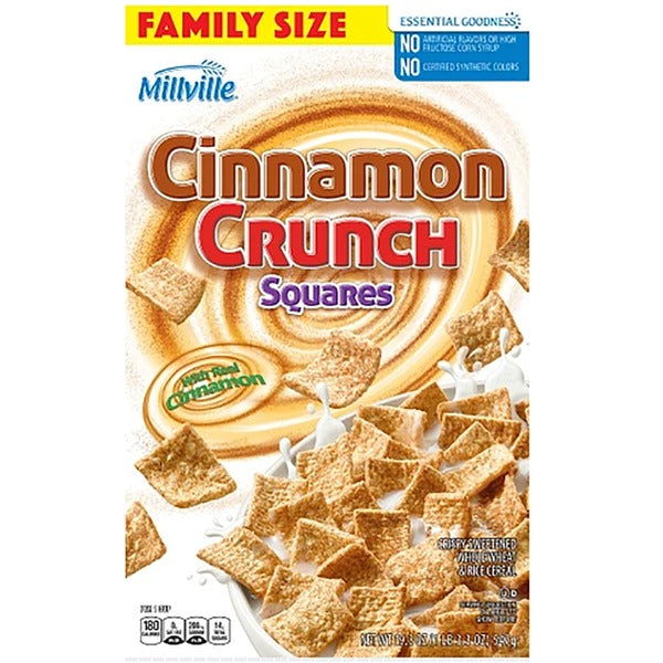 Millville Cinnamon Crunch Squares 19.3 oz