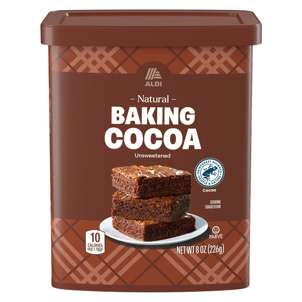 Natural Unsweetened Baking Cocoa 8 oz
