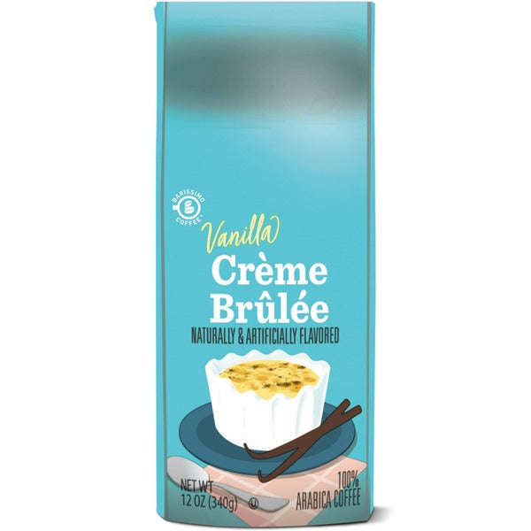 Barissimo Flavored Ground Coffee, Creme Brulee 12 oz