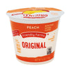 Friendly Farms Peach Original Lowfat Yogurt 6 oz