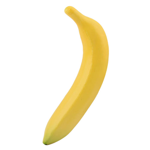 Zornaveli Fake Banana, Artificial Fake Fruit, 1PCS Plastic Yellow Banana for Home Decoration, Great for Party Decor, Pillars, Hanging Roof, Car Decor