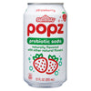 Summit Popz Probiotic Soda Strawberry 12 fl oz