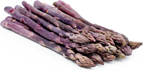 Fresh Purple Asparagus by RawJoy Farms