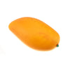 HEVSTIL 4Pk Artificial Green Mangoes, Lifelike Fake Fruit for Kitchen Decor