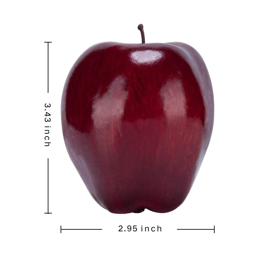 Toopify 16Pcs Fake Apples, Artificial Apples for Fruit Bowl and Fall Decor