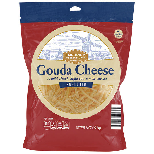 Emporium Selection Specialty Shredded Gouda Cheese 8 oz