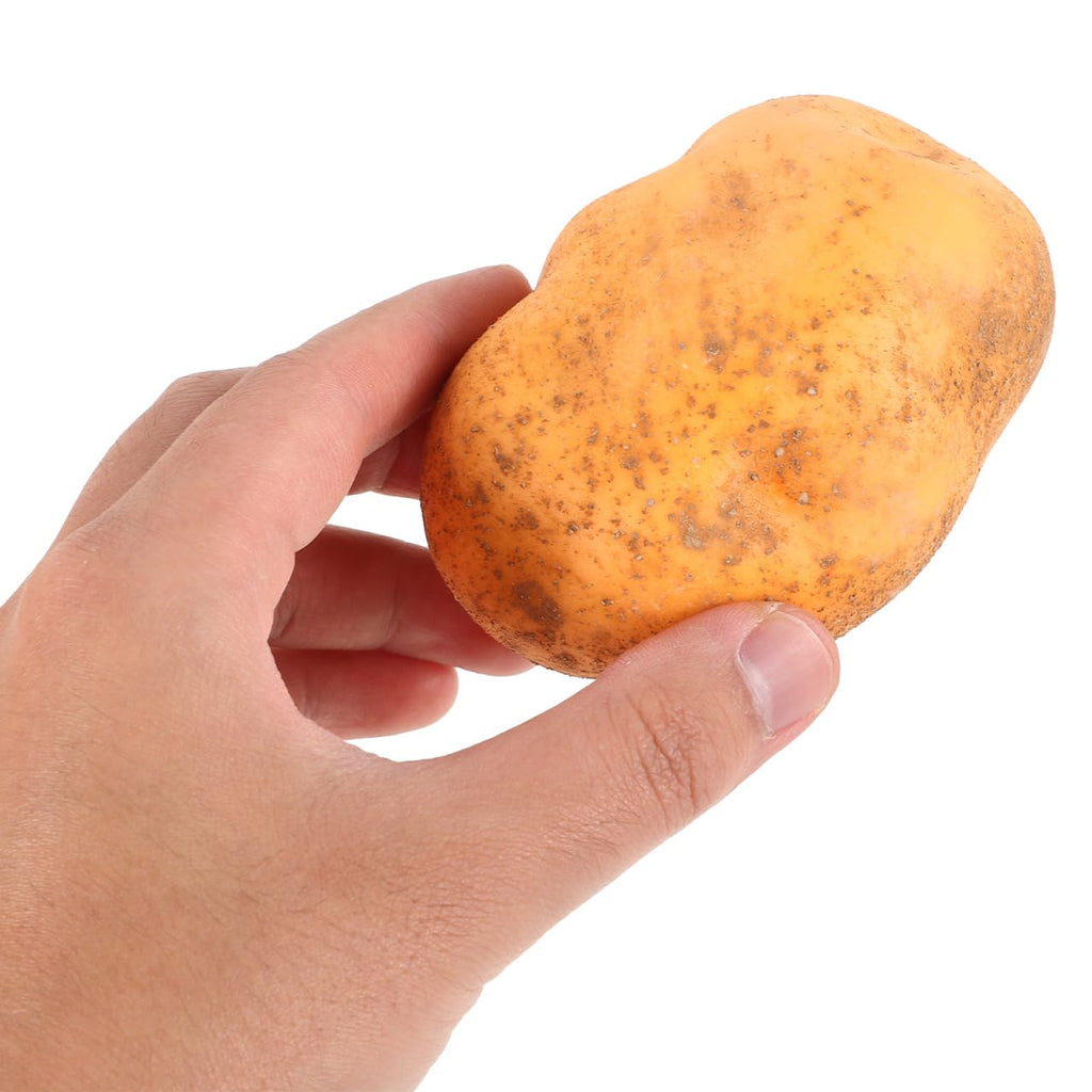 PRETYZOOM 4Pcs Artificial Potato Faux Potato Lifelike Vegetable Models