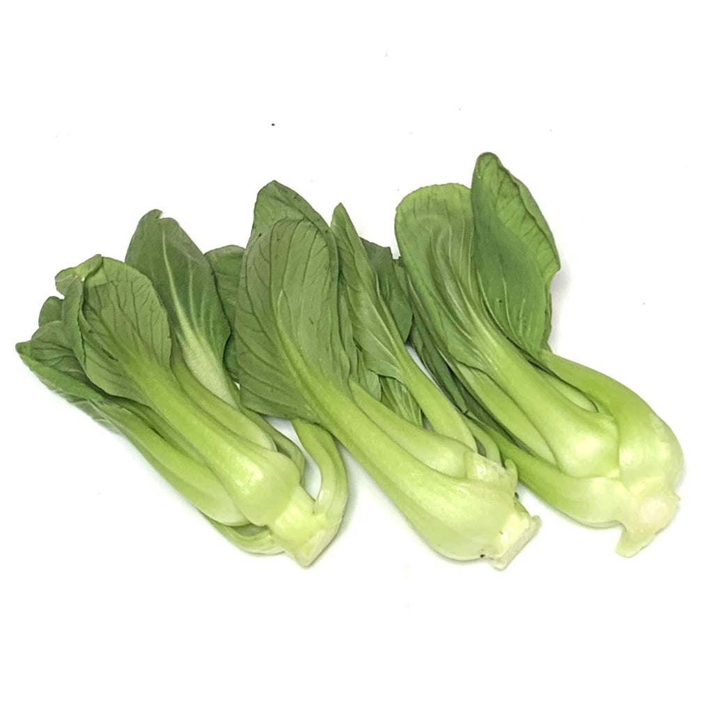 One pound Chinese Young Baby Bok Choy Miu (tender and nutritious) Fresh for Steam or Stir Fry Asian Dish