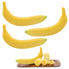 4 Pack Artificial Banana, Realistic Foam Fake Banana Fruit, Fake Food Model