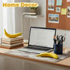 Oahtzy Realistic Plastic Artificial Banana, Simulation Lifelike Fake Fruit, Faux Banana Fake Food Model Display Photography Props for Home Decor Wedding Showcase Kitchen Display (1PC)