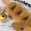 LUEYAO Fake Kiwi Fruit Yellow Lifelike for Kitchen Party Decor 6PCS