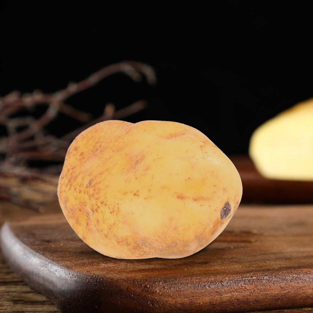 PRETYZOOM 4Pcs Artificial Potato Faux Potato Lifelike Vegetable Models