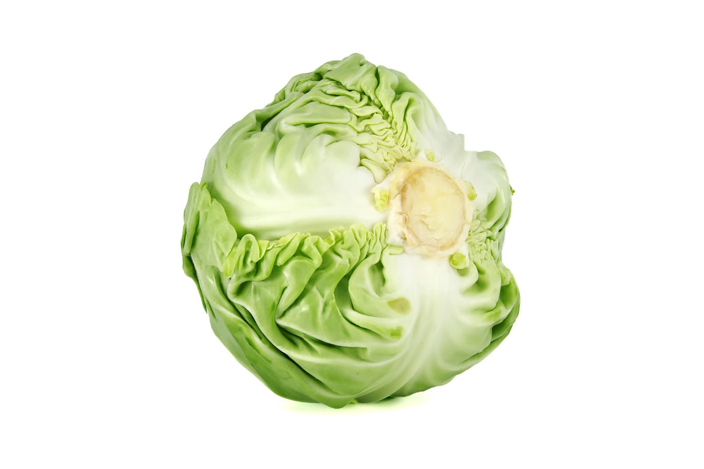 Fresh Organic Green Cabbage by RawJoy Farms, Pack of 5