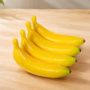 4 PCS Realistic Fake Banana Artificial Plastic Banana Lifelike Plastic Foam