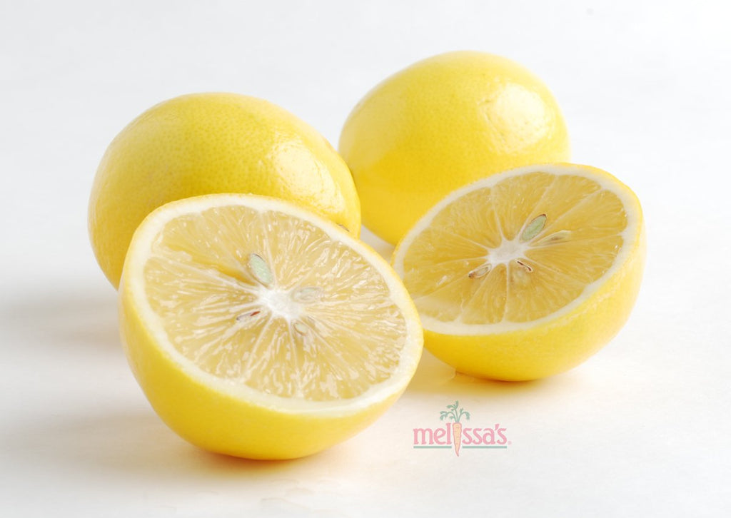 Melissa's Meyer Lemons (5lbs), Fresh Citrus for Baking, Cooking, or Juicing