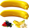 BOHEM'S Banana Keeper On The Go Outdoor Travel Case BPA-Free Fruit Protector Portable Banana Holder Cute Carrier Storage Box 2 Pack Yellow (Banana Keeper)