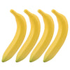 4 Pack Artificial Banana, Realistic Foam Fake Banana Fruit, Fake Food Model