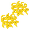 40 Pcs Yellow Mini Fake Banana Fruit, Artificial Banana Props, Plastic Foam Vegetables Fruit as Home Party Ornament Craft Props Gift,Simulation Fruit Props for Photography Blenders and Sponges 3-6CM