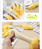 Dhjrefhhd 1Pcs Banana Squeeze Prop Fake Banana Stretchy Fidget Tool Novelty Stress Relief Funny Peeled Fake Banana Fruit Stress Tool Halloween Christmas Party April Fool's Day Decorate