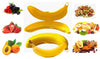 BOHEM'S Banana Keeper On The Go Outdoor Travel Case BPA-Free Fruit Protector Portable Banana Holder Cute Carrier Storage Box 2 Pack Yellow (Banana Keeper)