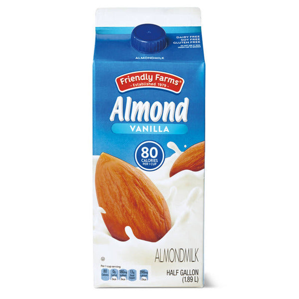 Friendly Farms Vanilla Almond Milk 64 fl oz