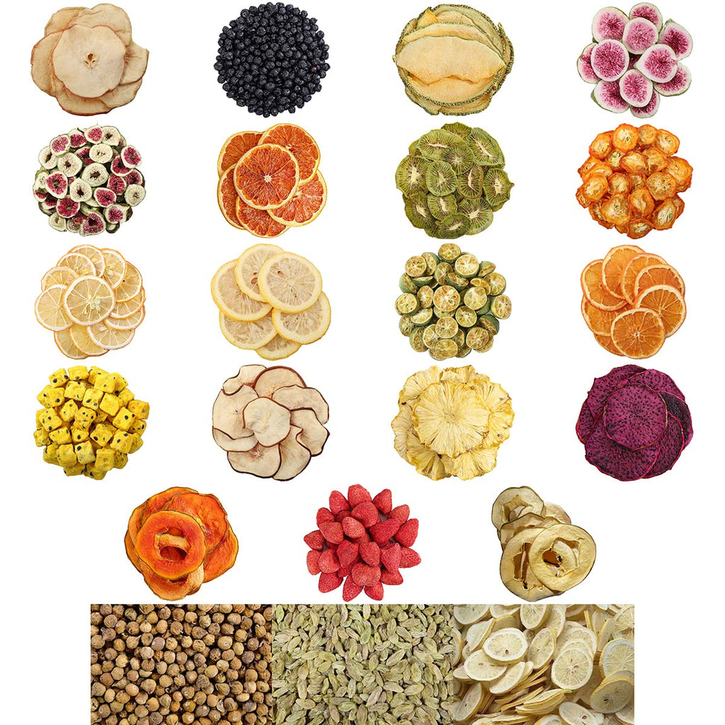 homeemoh 500g Strawberry Dried Fruit Slices, Organic Fruit Pieces for Drinks, Cocktails, Baking, Candle/Soap Making