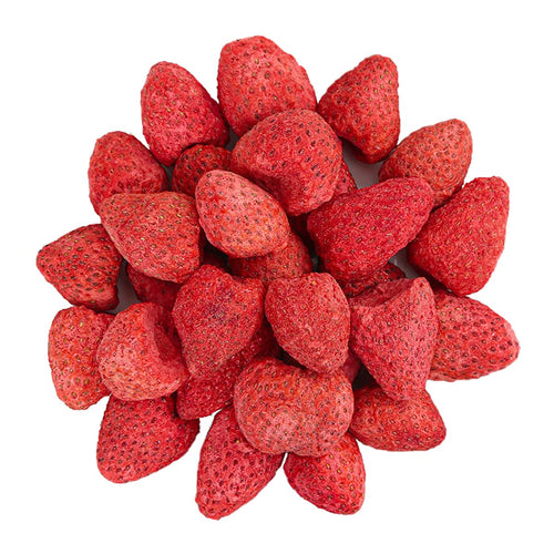homeemoh 500g Strawberry Dried Fruit Slices, Organic Fruit Pieces for Drinks, Cocktails, Baking, Candle/Soap Making
