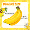 3 Heads Fake Banana, Artificial Plastic Bananas Bulk, Faux Bananas Bunch