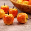 Lorigun 30pcs Artificial Lifelike Simulation 1.3" Mini Red Apples Fake Fruits Photography Props Model