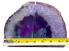 DesertUSA Agate Bookend with Rubber Bumpers (3.5-6 lb, Purple)