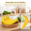 4 PCS Realistic Fake Banana Artificial Plastic Banana Lifelike Plastic Foam