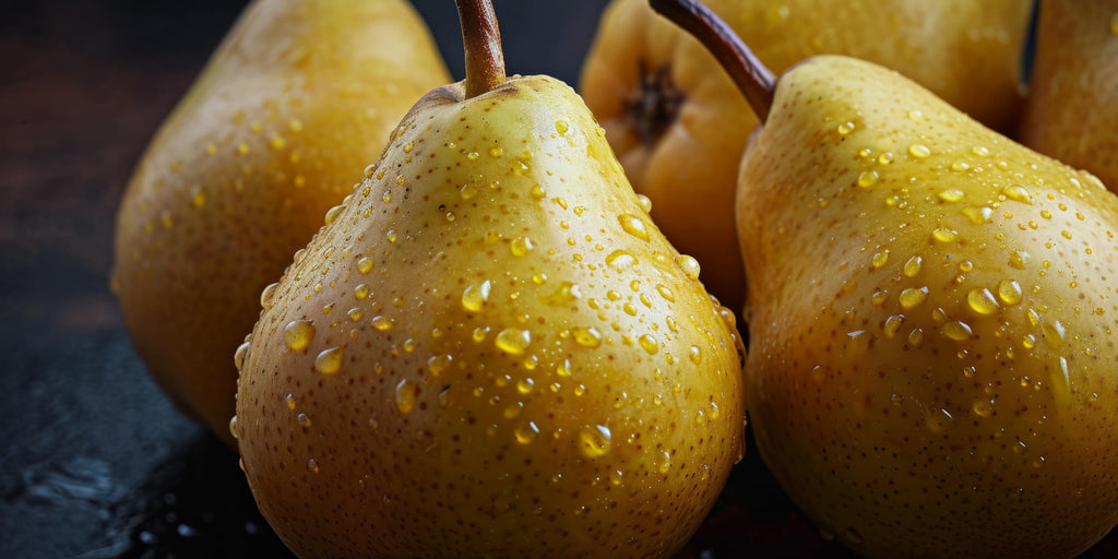 Fresh delicious Bosc Pears by RawJoy Farms. (1 Pound)