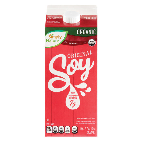 Simply Nature Original Organic Soy Milk 64 fl oz