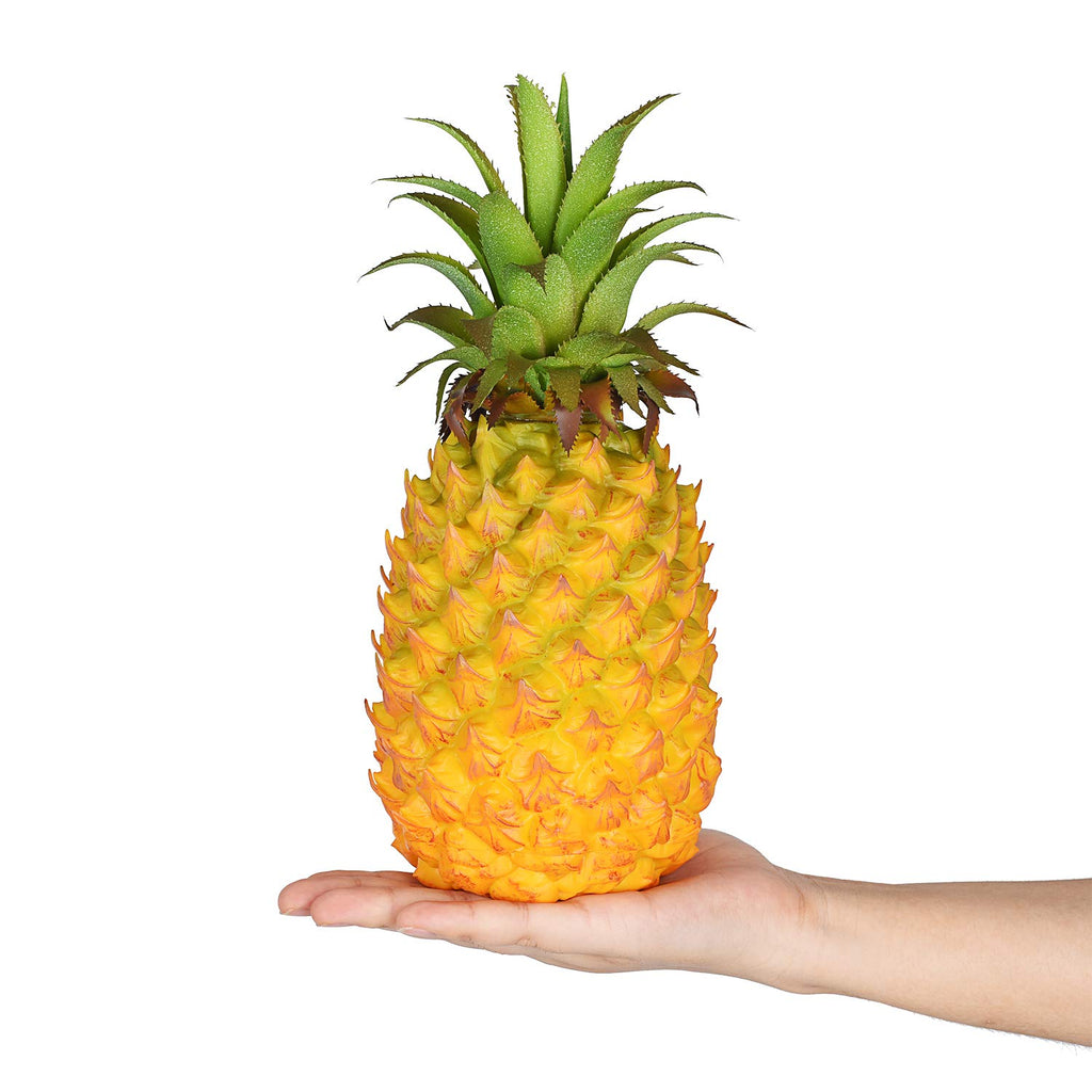 Lvydec Artificial Pineapple, Realistic Artificial Fruit Fake Pineapple for Home Cabinet Table Party Decoration (10.2")