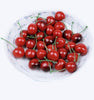 YIKANGHENG 50 Pcs 2.55 Inch x 1 Inch Fake Cherry Artificial Lifelike Fruits for Home and Party Decoration (50)