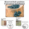 Fresh Blueberries In Bowl Metal Sign 8 x 12 Inch